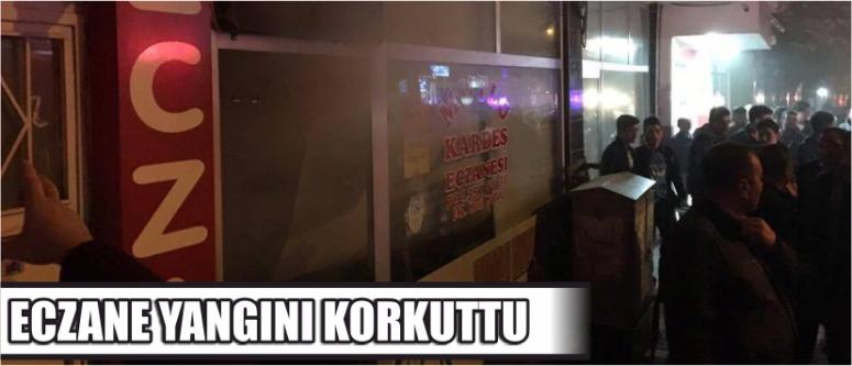 Eczane Yangını Korkuttu