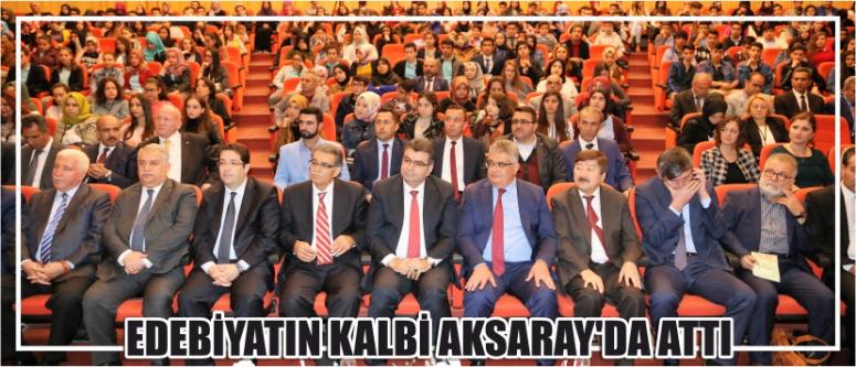 Edebiyatın Kalbi Aksaray’da Attı