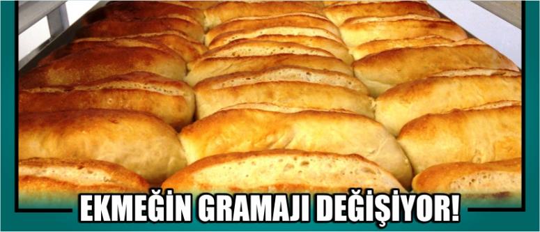 Ekmeğin gramajı değişiyor!