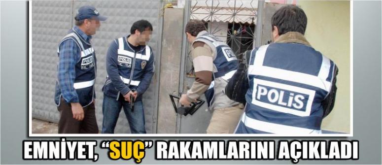 Emniyet, “Suç” Rakamlarını Açıkladı