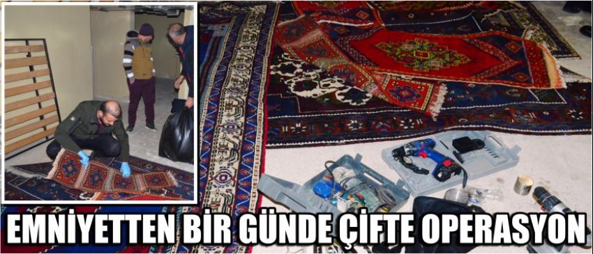 Emniyetten Bir Günde Çifte Operasyon