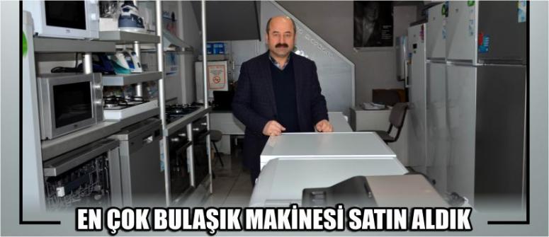 En Çok Bulaşık Makinesi Satın Aldık