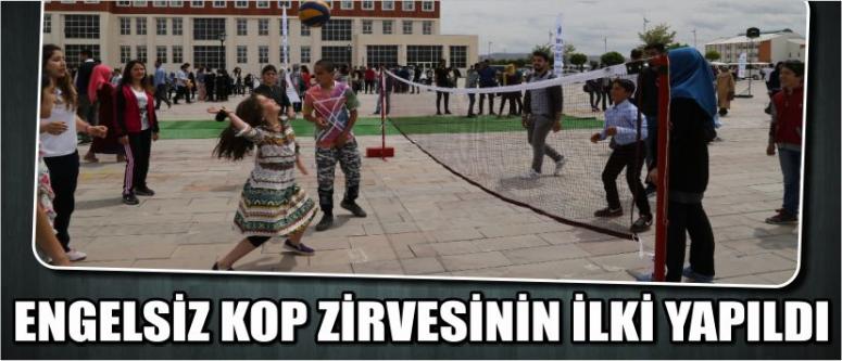 Engelsiz Kop Zirvesinin İlki Yapıldı