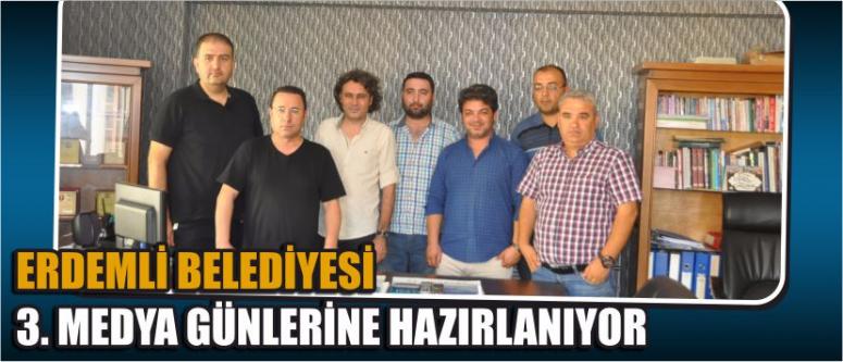 Erdemli belediyesi 3. Medya günlerine hazırlanıyor