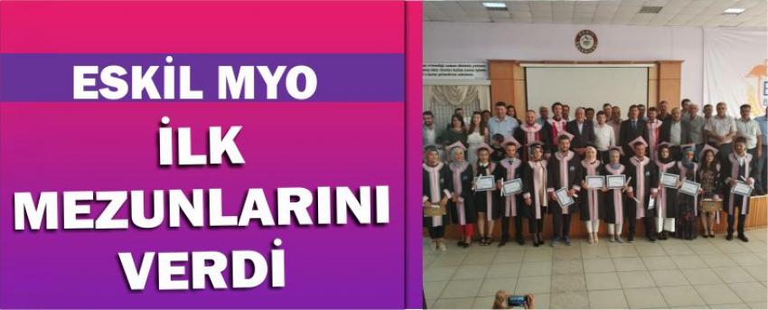 Eskil Myo İlk Mezunlarını Verdi