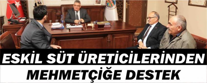 Eskil Süt Üreticilerinden Mehmetçiğe Destek