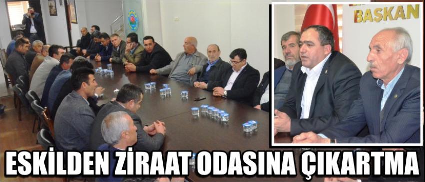  Eskilden Ziraat Odasına Çıkartma