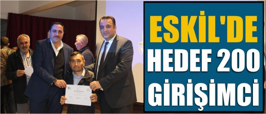 Eskil’de Hedef 200 Girişimci