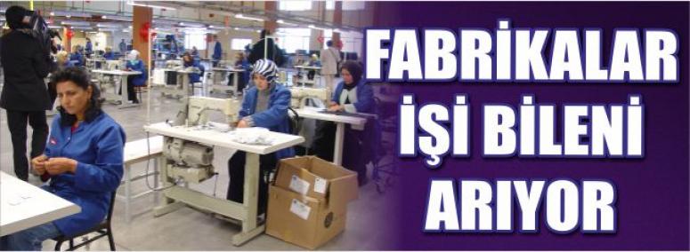 Fabrikalar İşi Bileni Arıyor