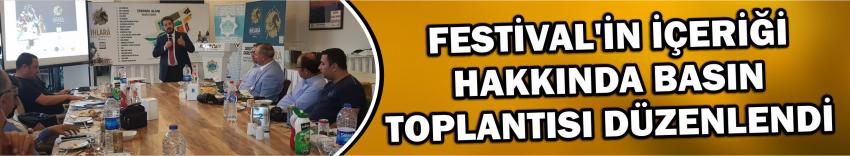 Festival’in İçeriği Hakkında Basın Toplantısı Düzenlendi
