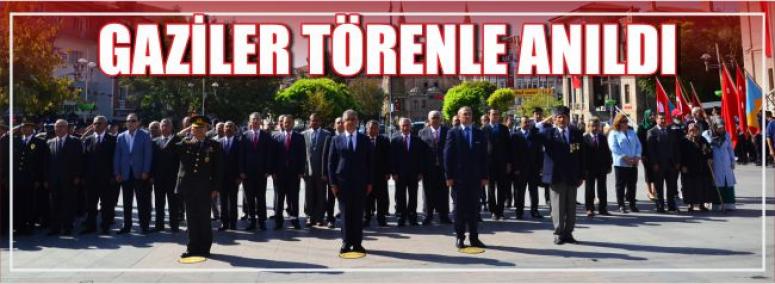 Gaziler Törenle Anıldı