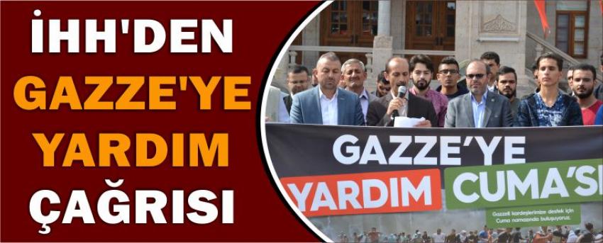 İhh'den Gazze'ye Yardım Çağrısı