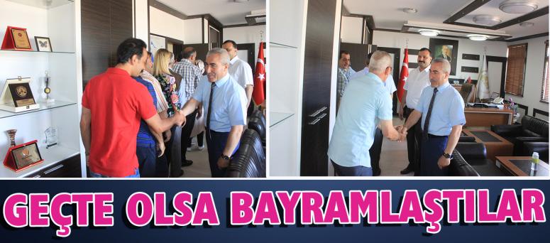 Geçte Olsa Bayramlaştılar