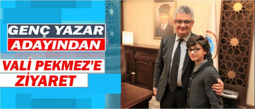  Genç Yazar Adayından Vali Pekmez’e Ziyaret