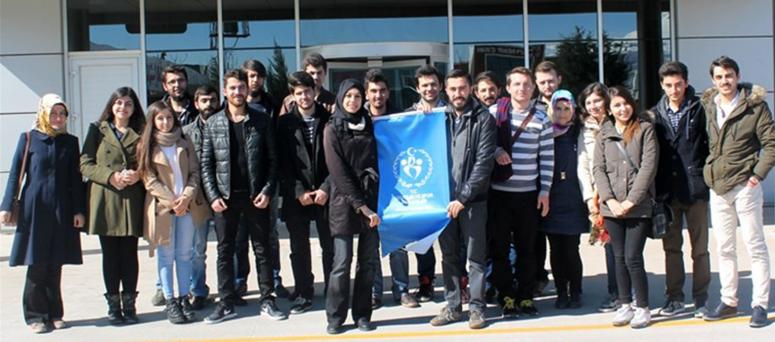 GENÇLİK MERKEZİ GİRİŞİMCİLERİNDEN OSB’DEKİ FABRİKLARA ZİYARET