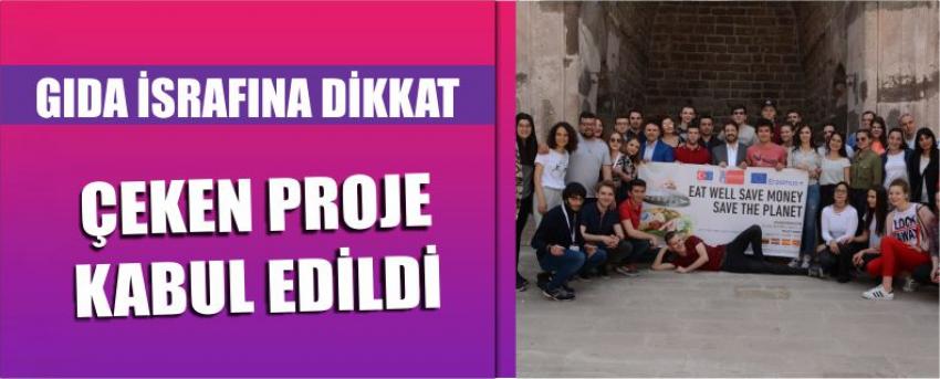 Gıda İsrafına Dikkat Çeken Proje Kabul Edildi