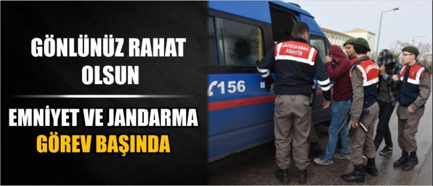 Gönlünüz Rahat Olsun Emniyet Ve Jandarma Görev Başında