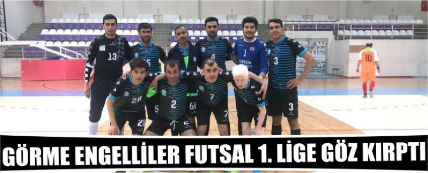  Görme Engelliler Futsal 1. Lige Göz Kırptı