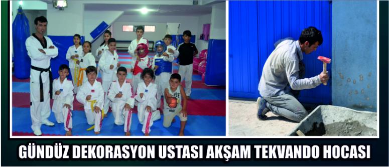 Gündüz Dekorasyon Ustası Akşam Tekvando Hocası