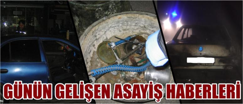 Günün Gelişen Asayiş Haberleri