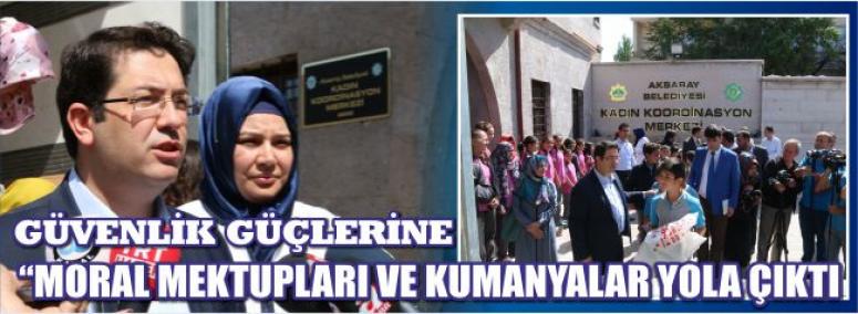 Güvenlik Güçlerine “ Moral Mektupları Ve Kumanyalar Yola Çıktı 