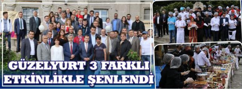 Güzelyurt 3 Farklı Etkinlikle Şenlendi