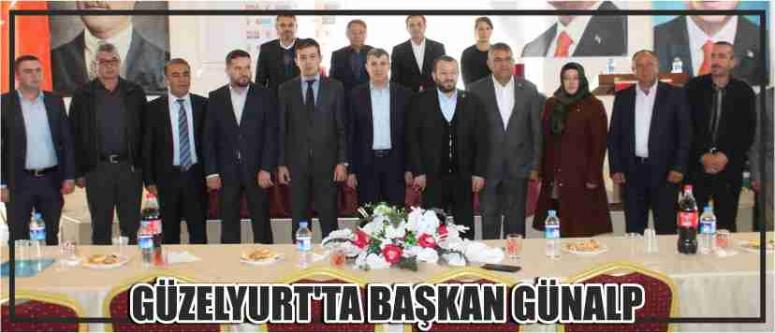 Güzelyurt’ta Başkan Günalp