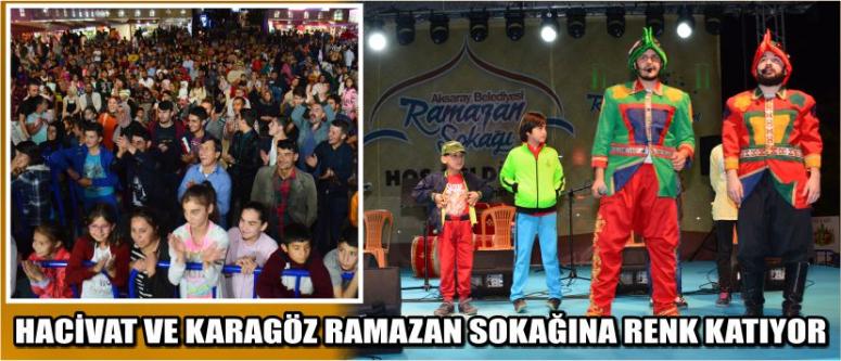  Hacivat Ve Karagöz Ramazan Sokağına Renk Katıyor