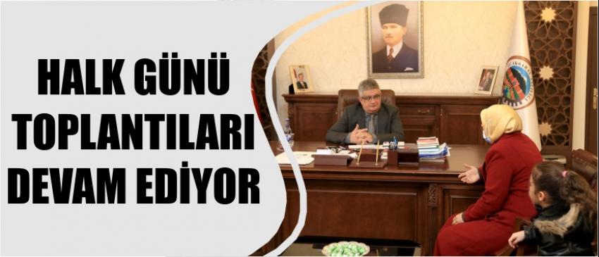 Halk Günü Toplantıları Devam Ediyor