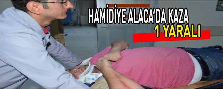 Hamidiye Alaca’da Kaza 1 Yaralı