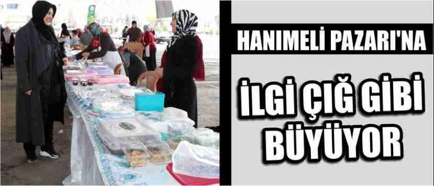 Hanımeli Pazarı’na İlgi Çığ Gibi Büyüyor