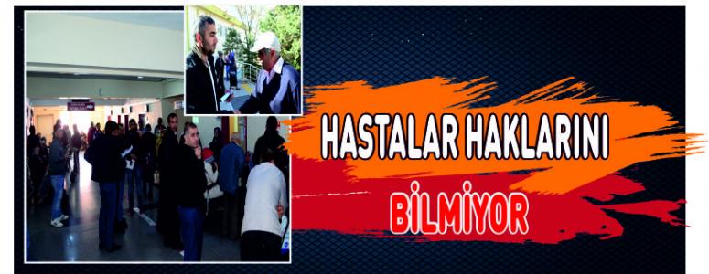 Hastalar Haklarını Bilmiyor