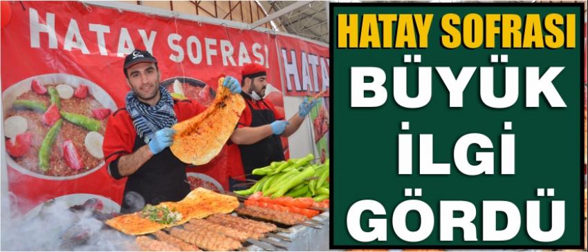 Hatay Sofrası Büyük İlgi Gördü