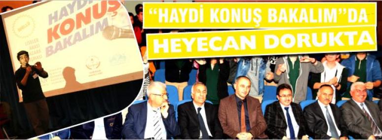 Haydi Konuş Bakalımda Heyecan Dorukta