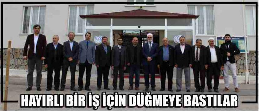 Hayırlı Bir İş İçin Düğmeye Bastılar