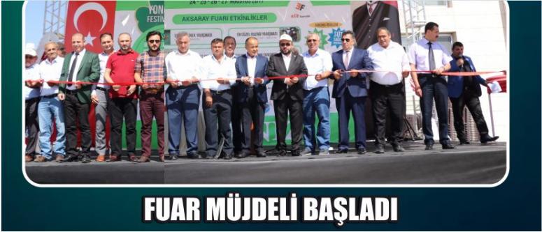 Fuar Müjdeli Başladı