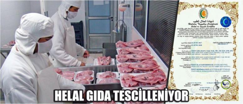 Helal Gıda Tescilleniyor