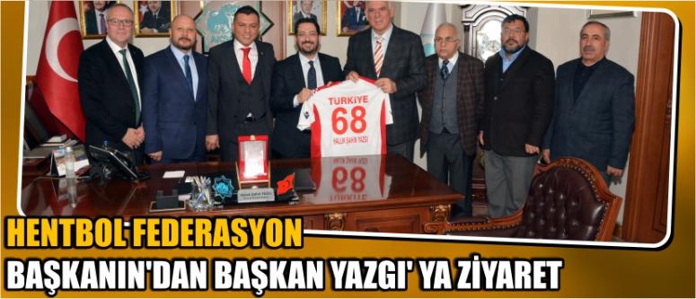 Hentbol Federasyon Başkanın’dan Başkan Yazgı’ Ya Ziyaret