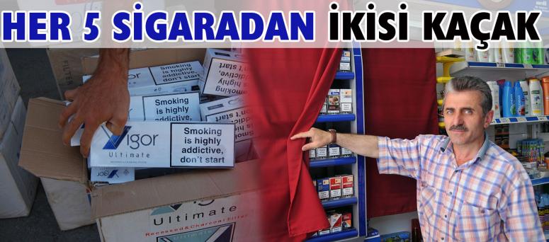 Her 5 Sigaradan İkisi Kaçak