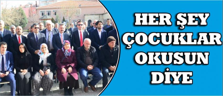Her Şey Çocuklar Okusun Diye