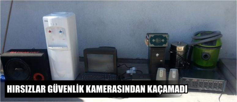 Hırsızlar Güvenlik Kamerasından Kaçamadı