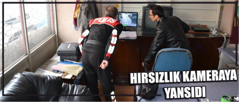 Hırsızlık Kameraya Yansıdı