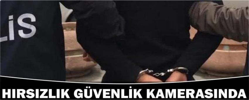 Hırsızlık Güvenlik Kamerasında