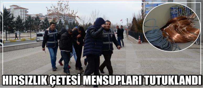 Hırsızlık Çetesi Mensupları Tutuklandı