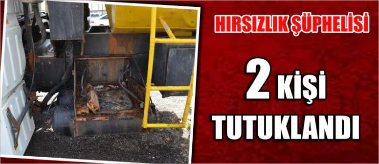 Hırsızlık Şüphelisi 2 Kişi Tutuklandı