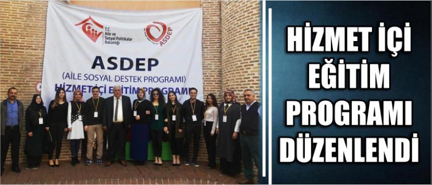 Hizmet İçi Eğitim Programı Düzenlendi