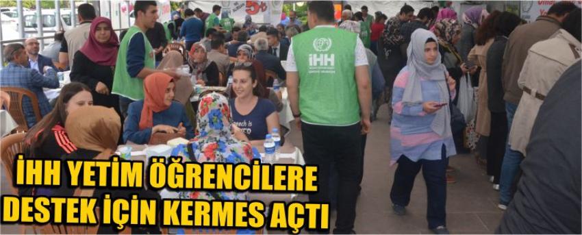 İhh Yetim Öğrencilere Destek İçin Kermes Açtı