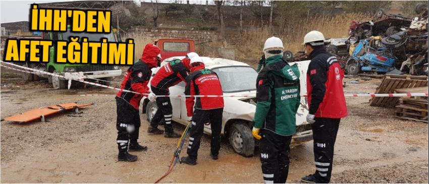 İhh’den Afet Eğitimi