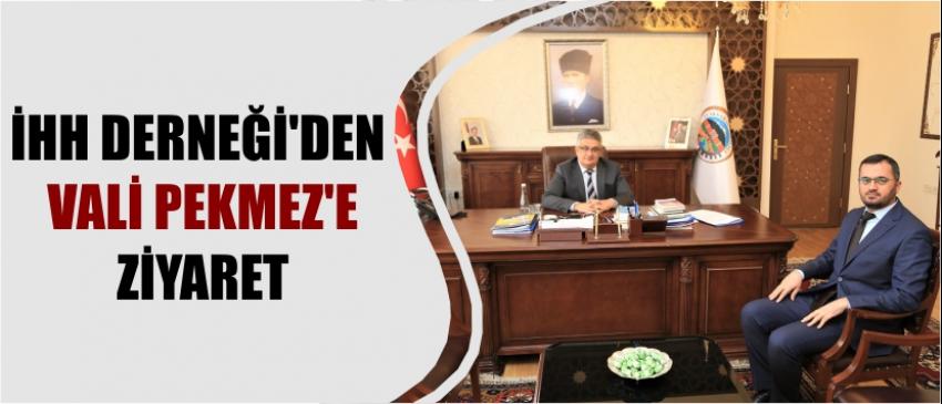  İhh Derneği’den Vali Pekmez’e Ziyaret