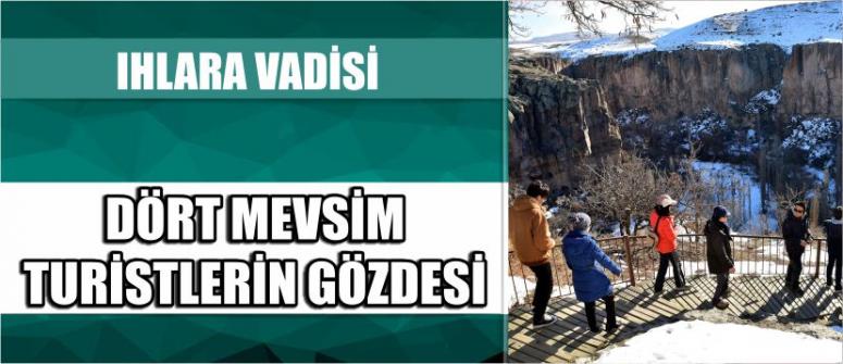Ihlara Vadisi Dört Mevsim Turistlerin Gözdesi